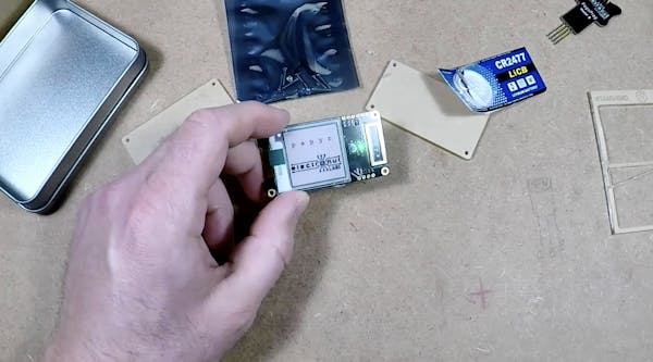 Epaper Display Device Hands-On with the Papyr ePaper/BLE Display Device - Hackster.io