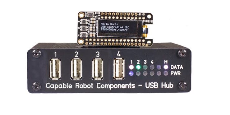 Capable Robot Components Programmable USB Hub - Hackster.io