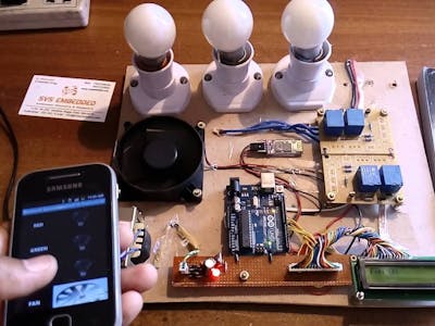 Bluetooth Control Home Automation System