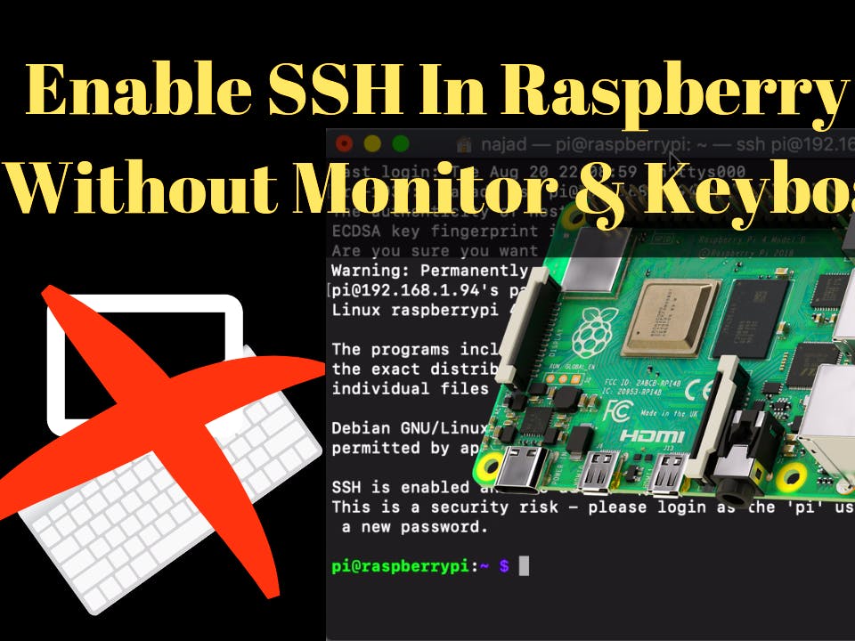 Enable SSH On Raspberry Pi Without Monitor & Keyboard Hackster.io Enable SSH On Raspberry Pi Without Monitor & Keyboard Hackster.io