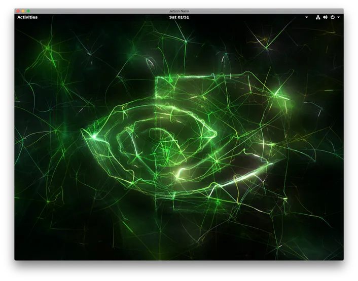 Connecting to a slightly different looking desktop.