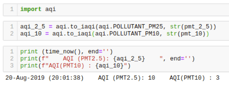 Sensing the Air Quality - Hackster.io