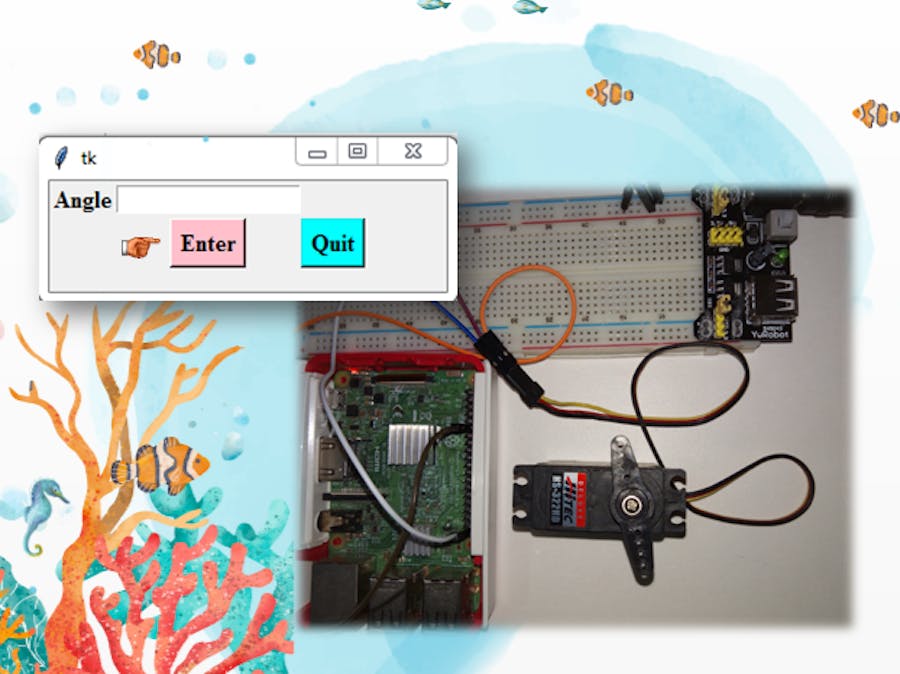 Controlling a Servo Motor with Raspberry Pi and Python GUI 