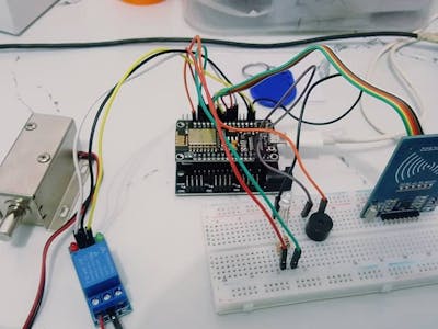 NodeMCU RFID Door Lock