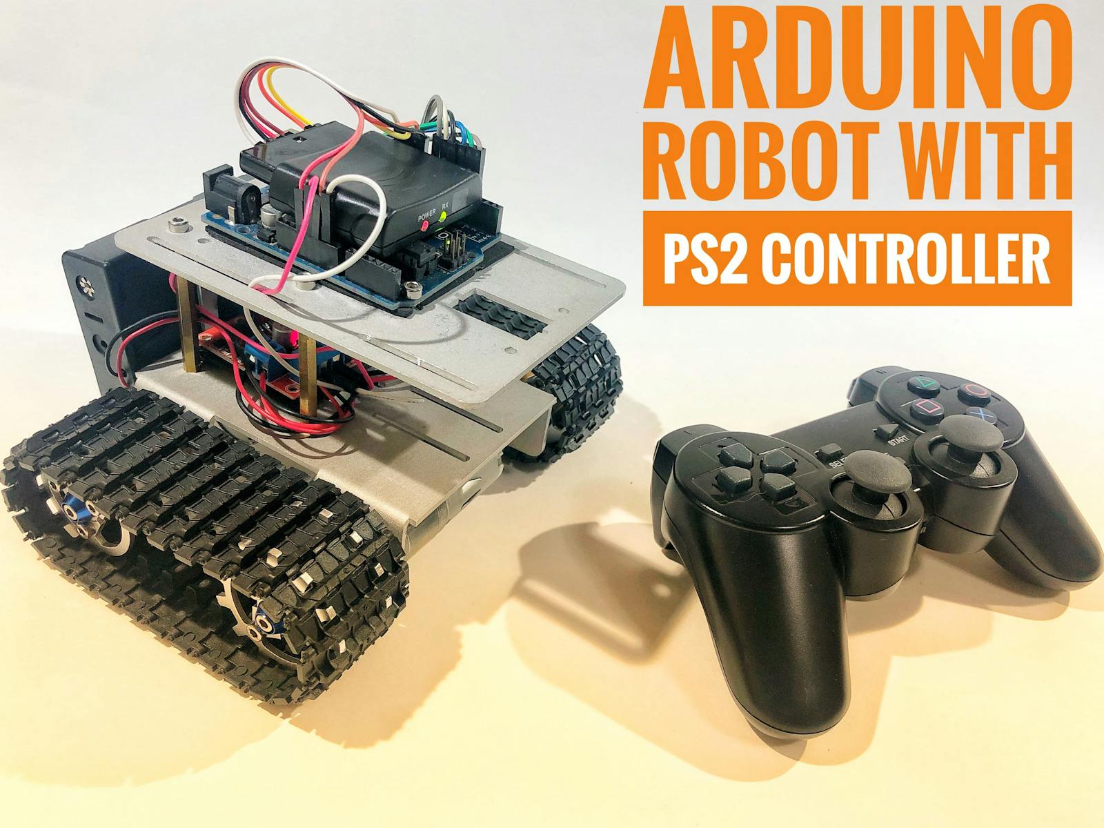 Fakultet peregrination Trække på Arduino Robot With PS2 Controller (PlayStation 2 Joystick) - Hackster.io