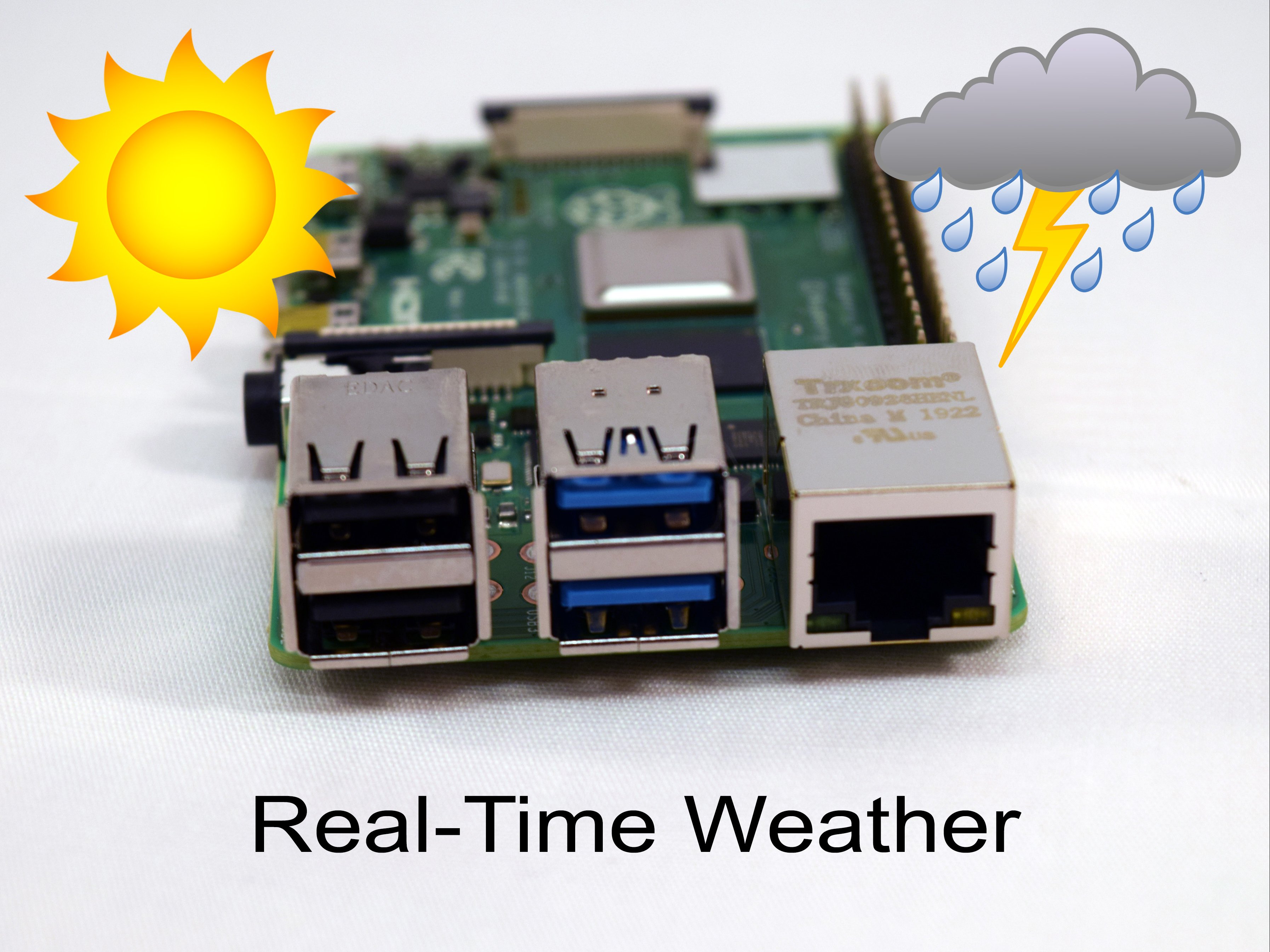 Real-Time Weather With Raspberry Pi 4 - Hackster.io