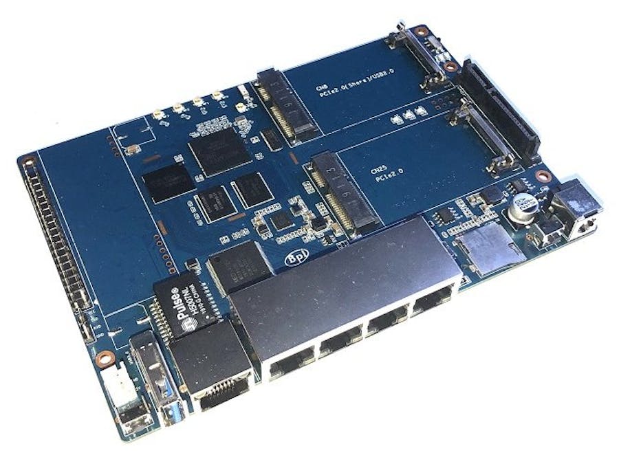 Banana Pi BPI-R64 Open Source Router with MTK MT7622