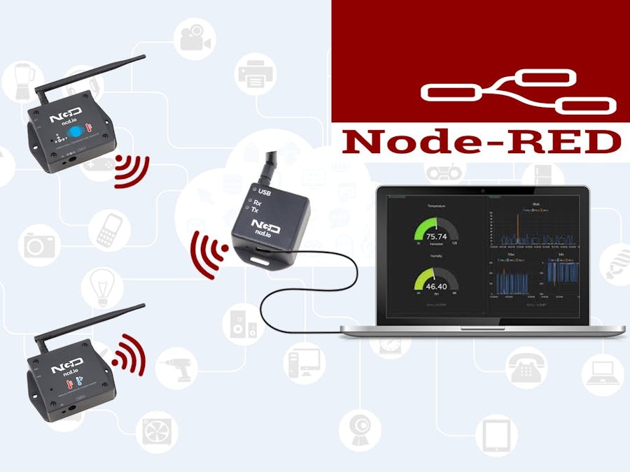 Displaying Sensor Data in Node-RED Dashboard