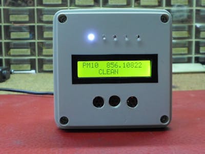 Arduino Air Quality Monitor with DSM501A Sensor