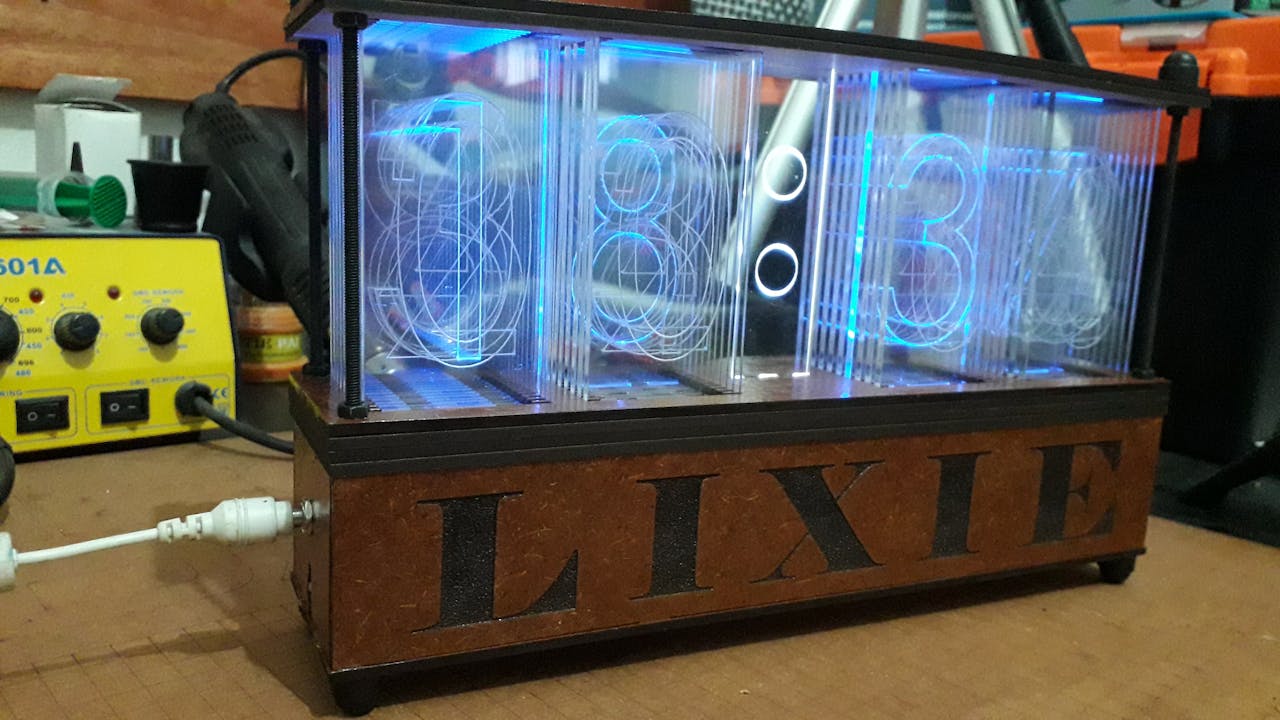 Arduino Lixie Clock - Hackster.Io