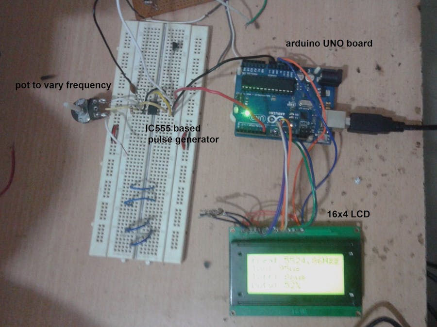 Frequency and Duty Cycle Measurement Using Arduino