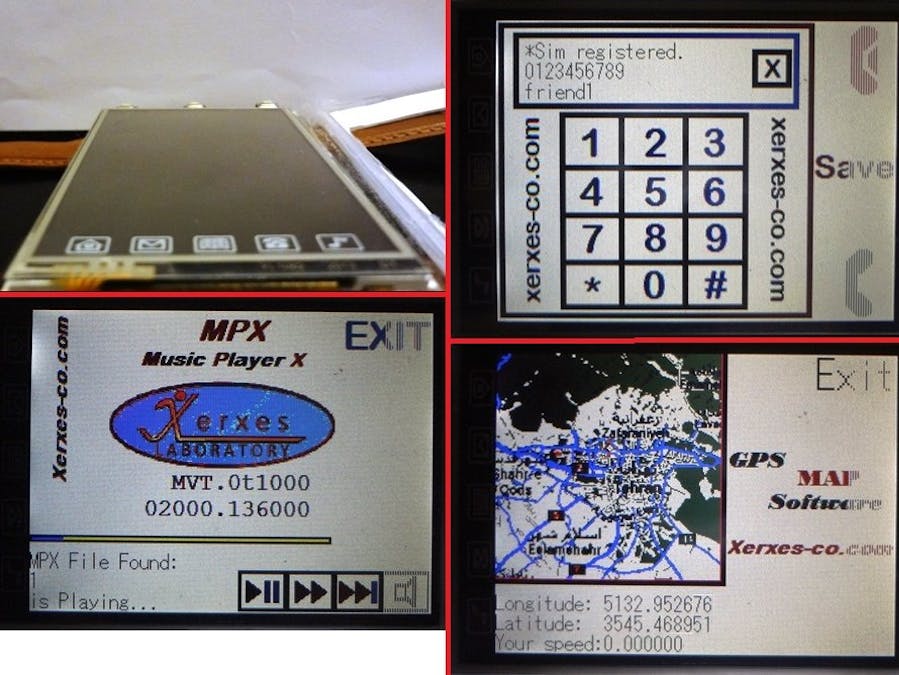 Full tutorial of making GPS+Smart phone with LPC1768