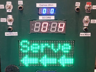 Animated Ping Pong Scoreboard (updated with videos)