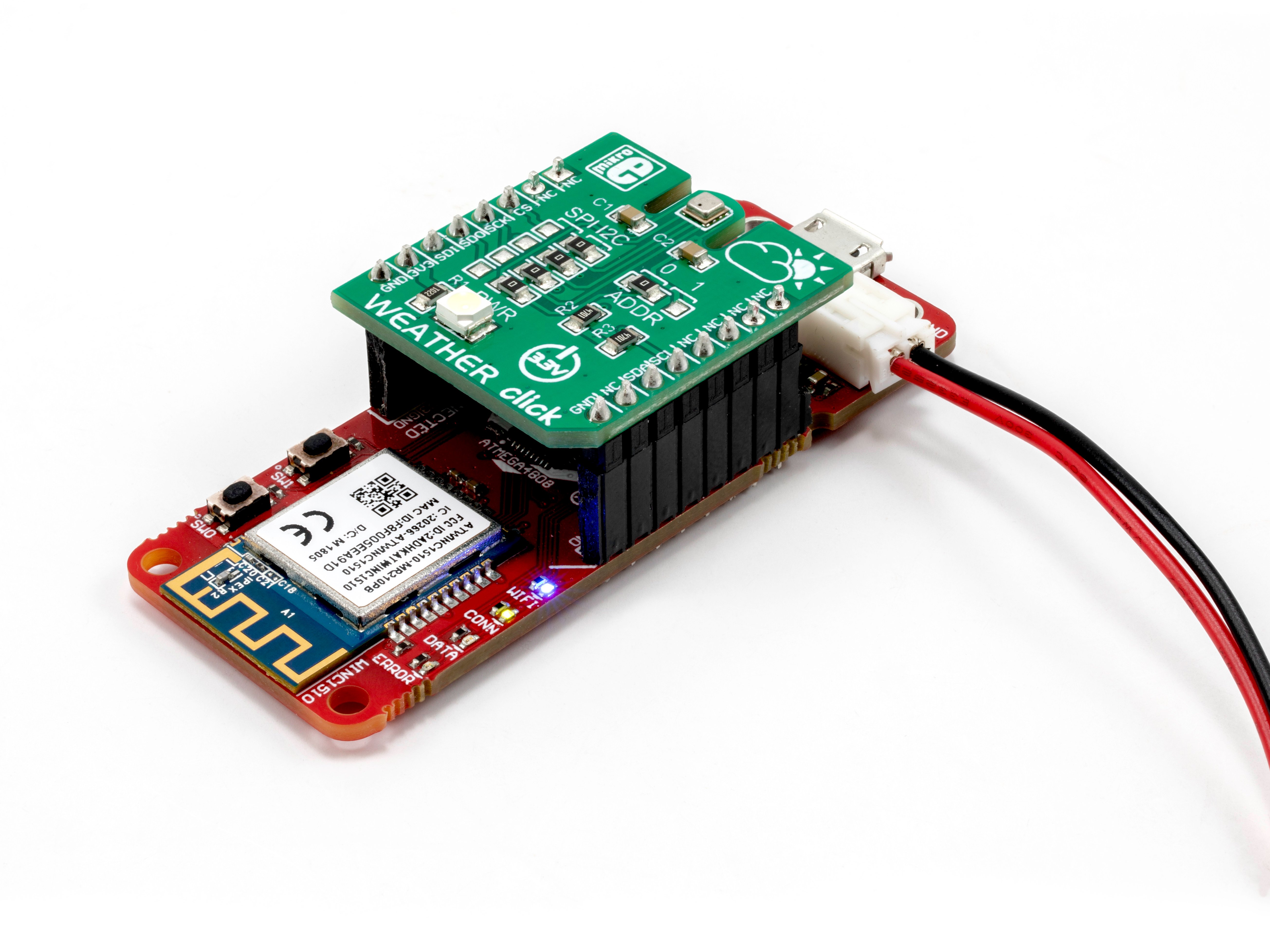 IoT Weather Sensor With AVR-IoT WG - Hackster.io