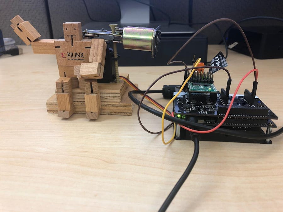 Ultra96 Facial Recognition Deadbolt Using PYNQ