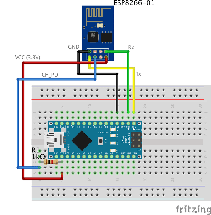 arduino wifi module esp8266