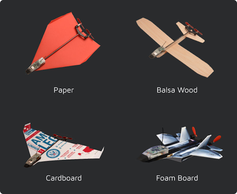 balsa wood and paper airplane kits