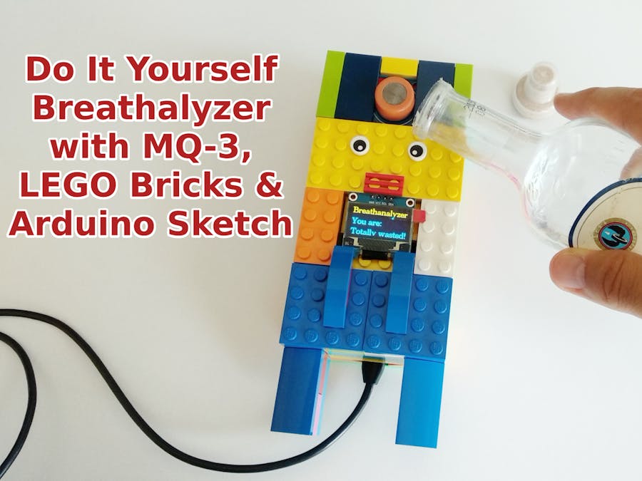 Do It Yourself Breathalyzer with MQ-3 & LEGO Bricks