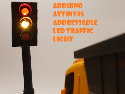 DIY ATtiny85 Digispark-Inspired Traffic Light