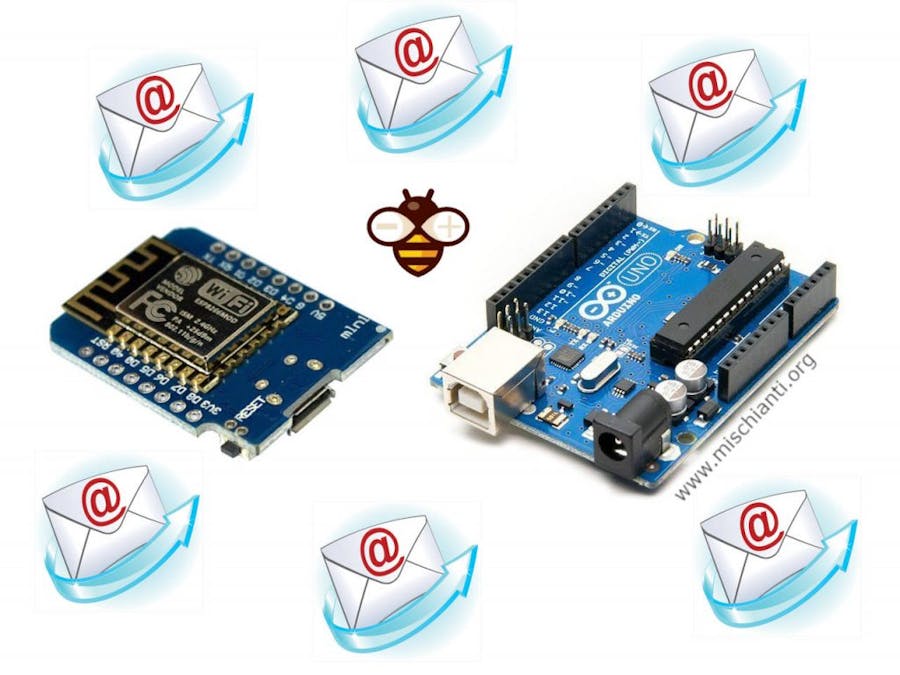 Send Email with ESP8266 and Arduino