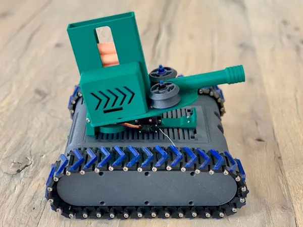 Add a Nerf Dart Launcher to Your Robot Rover - Hackster.io