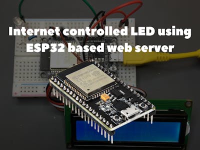 Internet-Controlled LED Using ESP32-Based Web Server