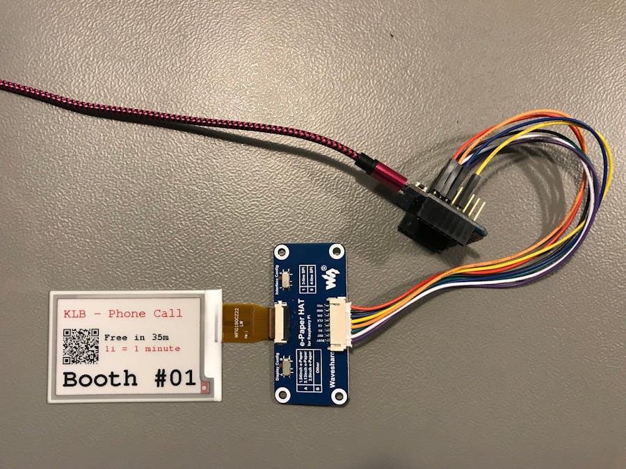 IOTA-Enabled Phone Booth