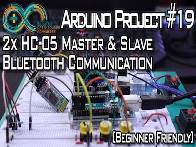 HC-05 Master & Slave Communication