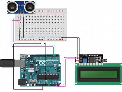 Ultrasonic Distance Sensor Using Arduino