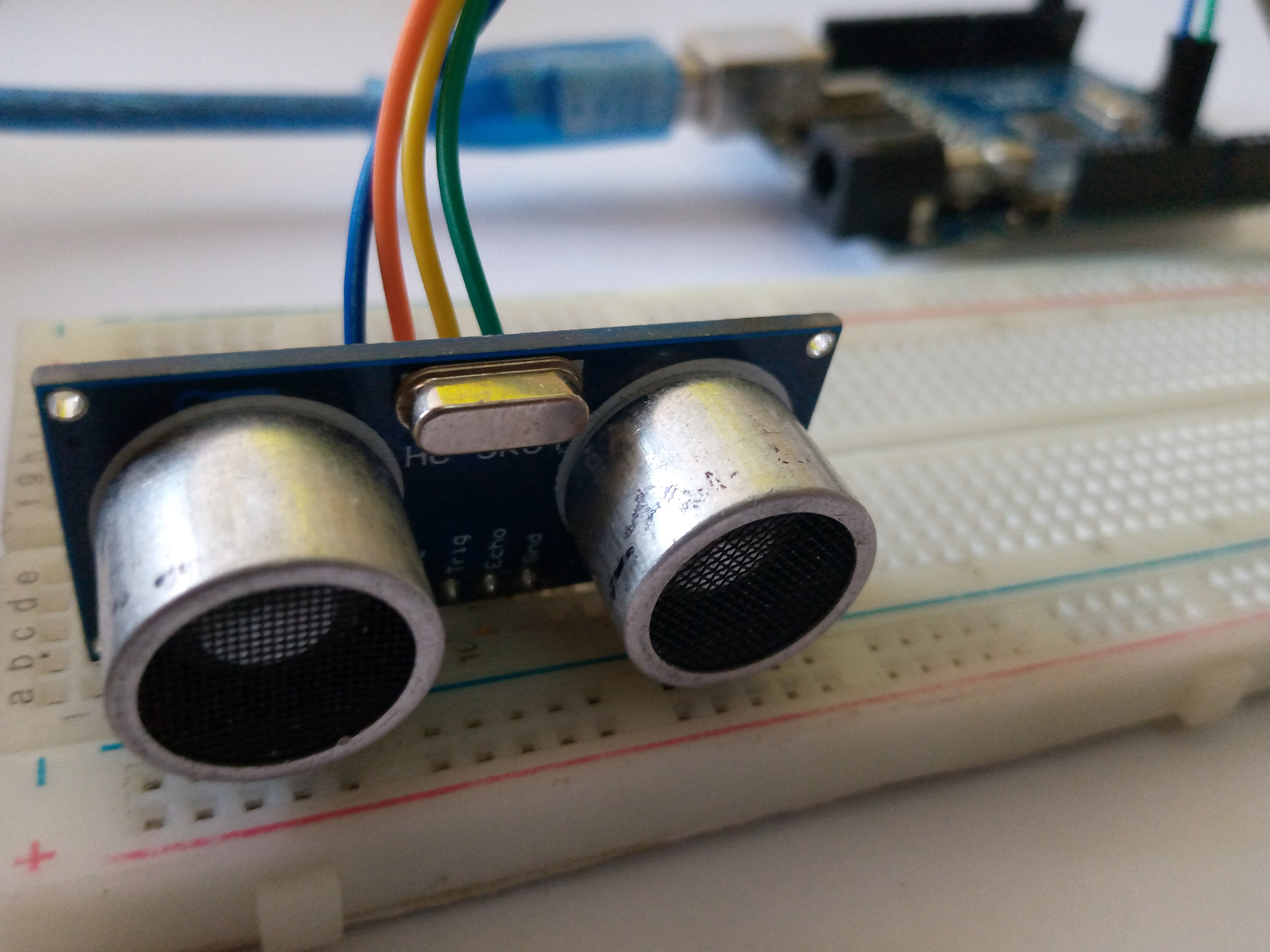 hc sr04 ultrasonic sensor arduino code