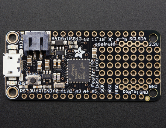 Adafruit Feather M0 Basic Proto - ATSAMD21 Cortex M0