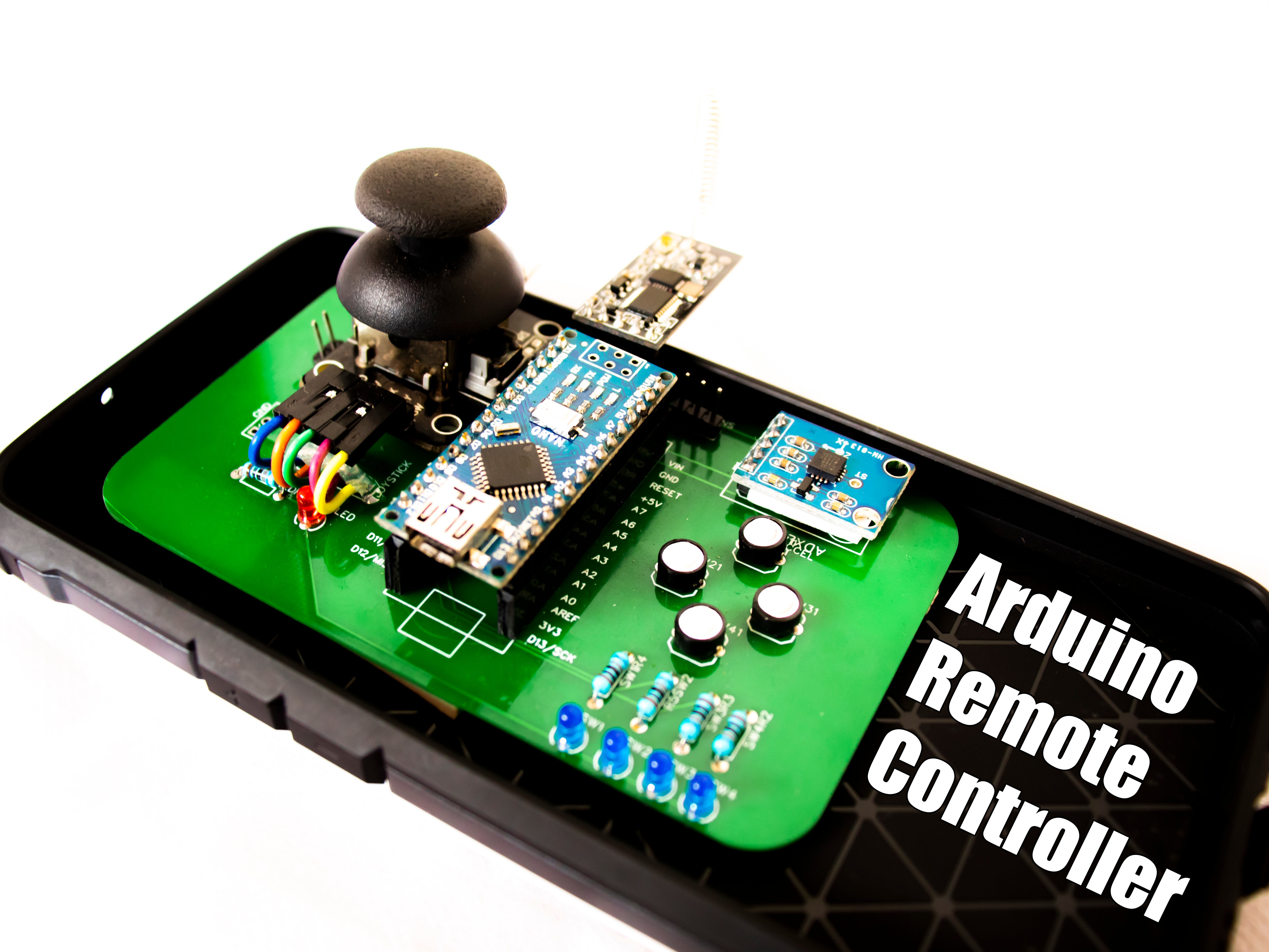 arduino remote control robot