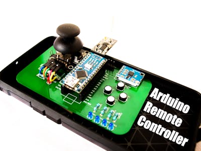 Long Range Remote Controller PCB for RC Robot