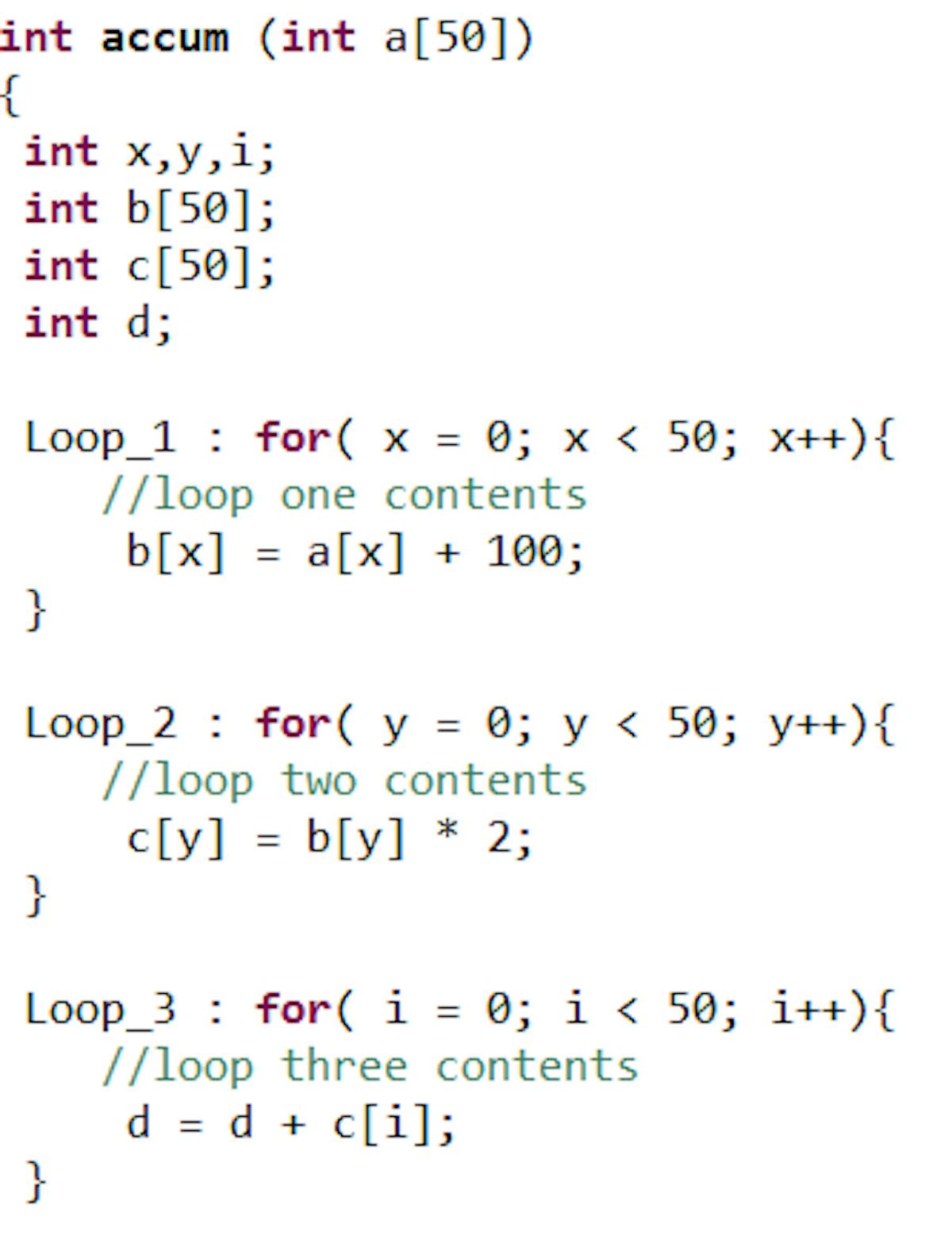 Double Loops, Y-Loops & Tri Loops 