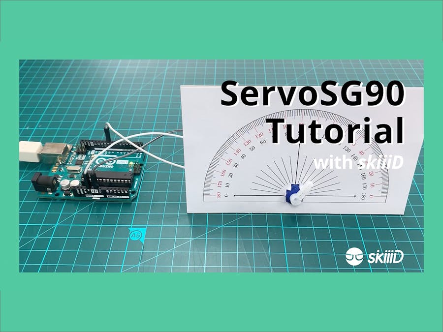 How to Use SG90 Servo Motor with "skiiiD"