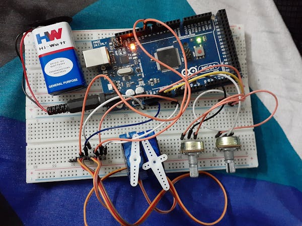 Servo Control Arduino Project Hub 2765