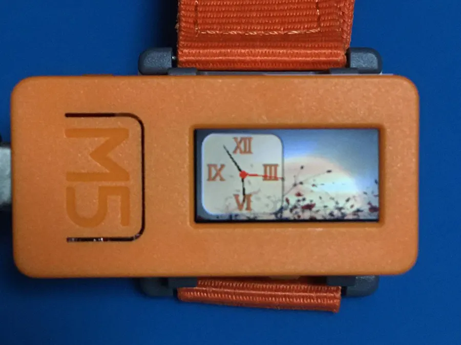 M5StickC PNG Watch