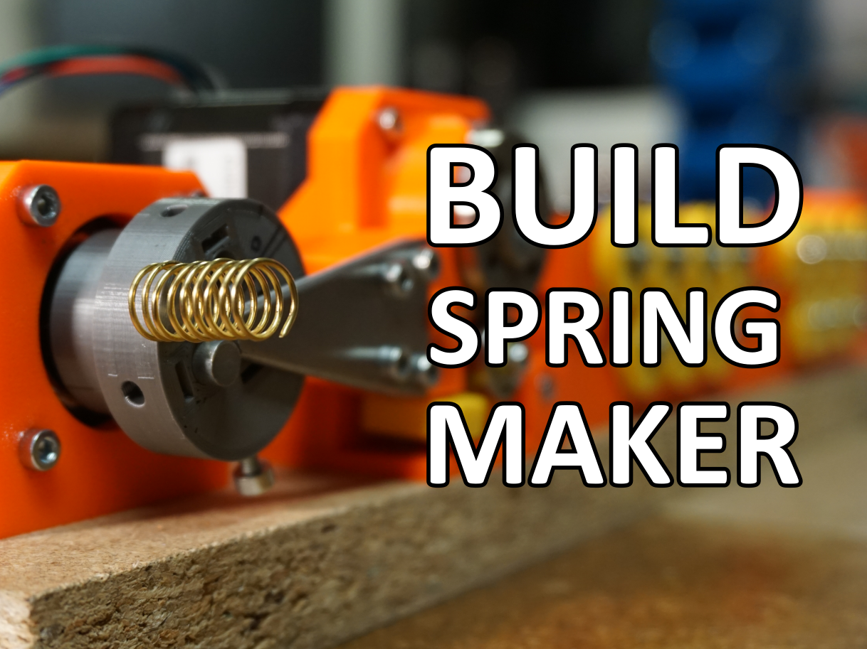 Spring Making / Wire Bending Machine Hackster.io
