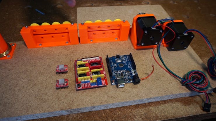 Jiří Praus on X: Wire bending machine proof of concept seems to work.  However, it is gonna be a huge amount of work to make it fully functional.  Should I continue? 🤔 #