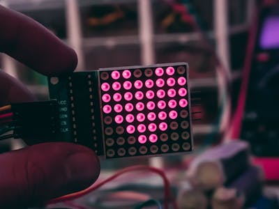 8×8 LED Matrix Tutorial + Project Code and Schematic