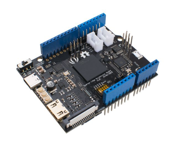 Spartan Edge Accelerator Board - Arduino FPGA Shield with ESP32