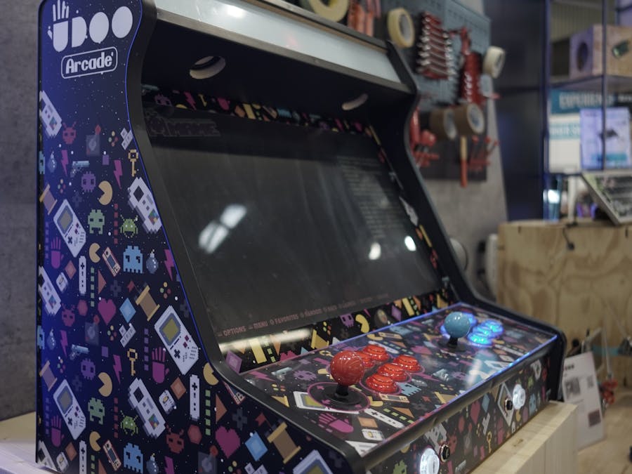 Bartop Arcade Cabinet With Udoo Bolt Arduino Project Hub