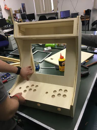 Bartop Arcade Cabinet With Udoo Bolt Arduino Project Hub