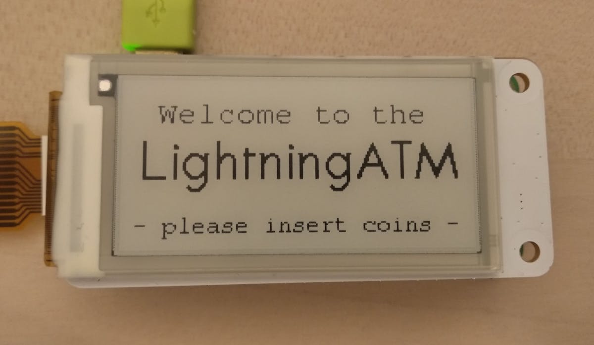 LightningATM Distributes Small Amounts of BTC Over the Lightning Network -  Hackster.io