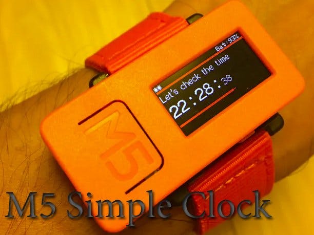 M5 Simple Clock