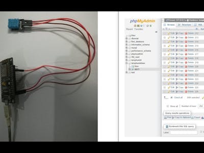 How to Send DHT11 Data to MySQL Server Using NodeMCU