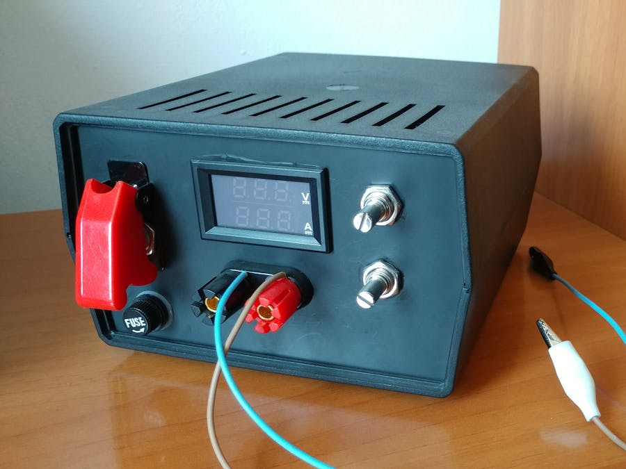 Diy Lab Bench Power Supply Hackster Io