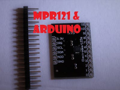 Turn (Almost) Any Surface Into a Touch button with MPR121