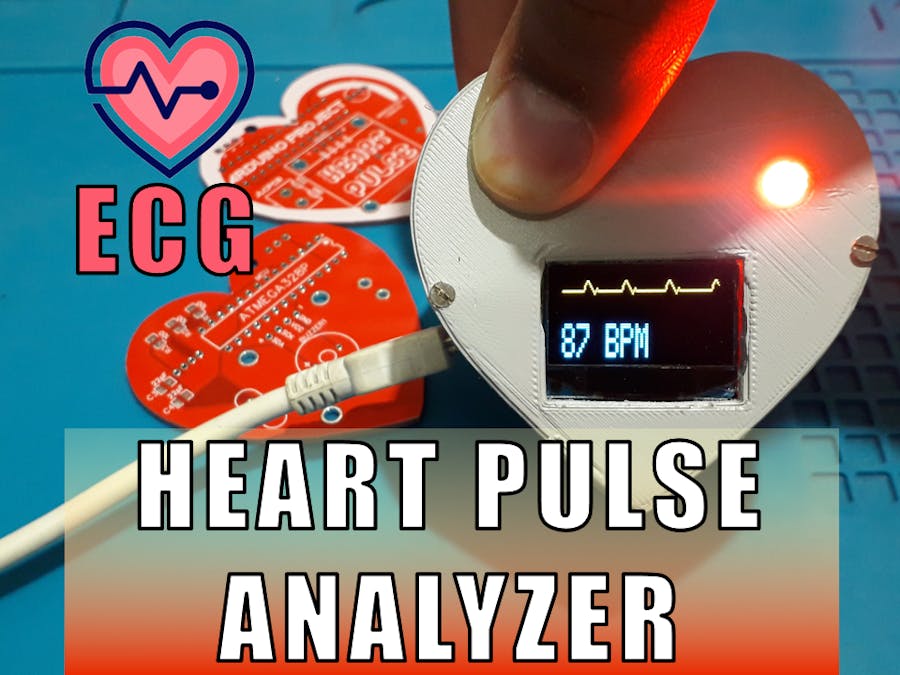 Arduino Heart beat with ECG display & sound