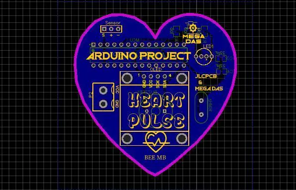 Arduino Heart Led Arduino Heart beat with ECG display & sound | Details | Hackaday.io